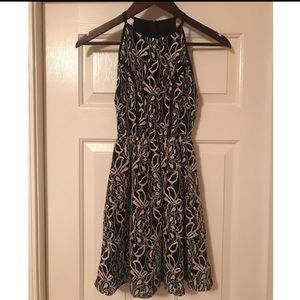 Bar III black and cream lace dress. Bar lll.